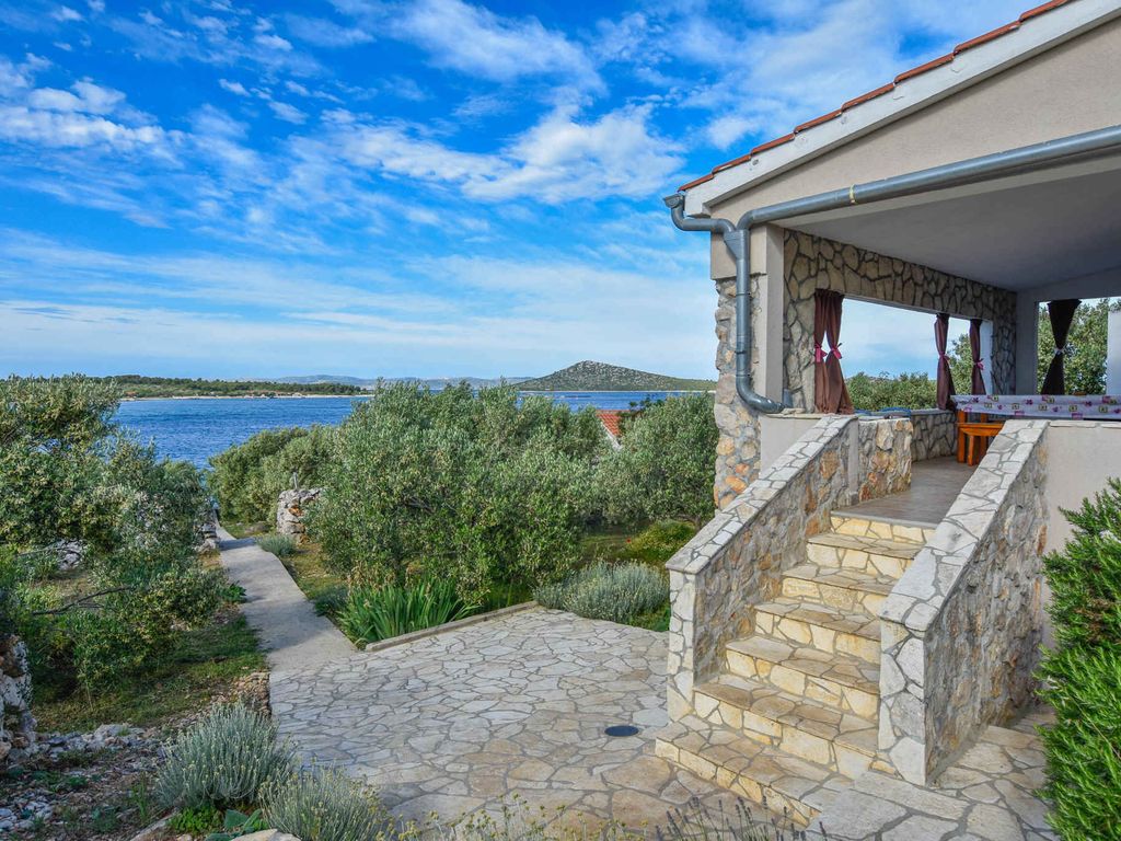Ferienhaus mit Klimaanlage und Meerblick