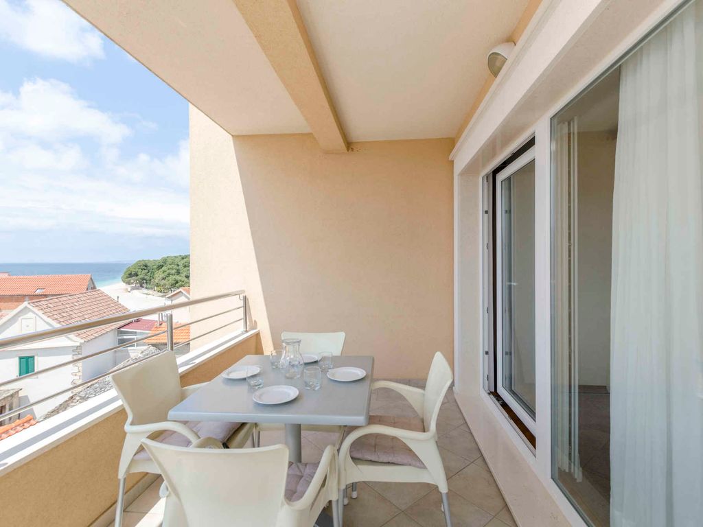 Ferienwohnung mit Klimaanlage und Balkon