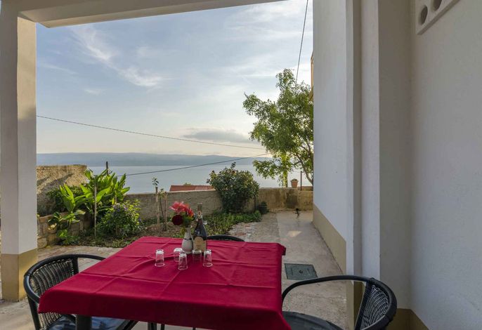 Ferienwohnung mit Klimaanlage und Meerblick