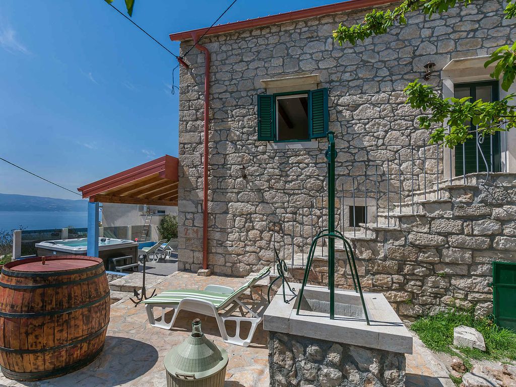 Ferienhaus mit Klimaanlage, Whirpool und Sauna