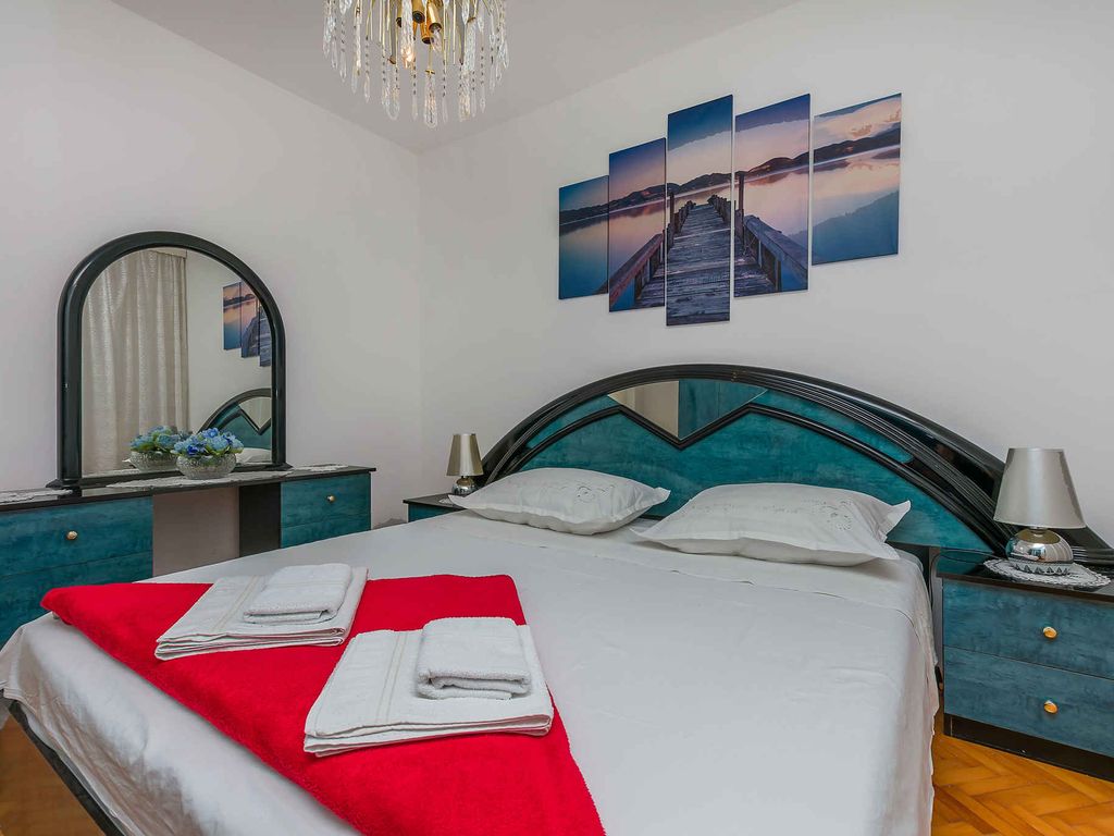 Ferienwohnung Klimaanlage und Blick auf das Meer