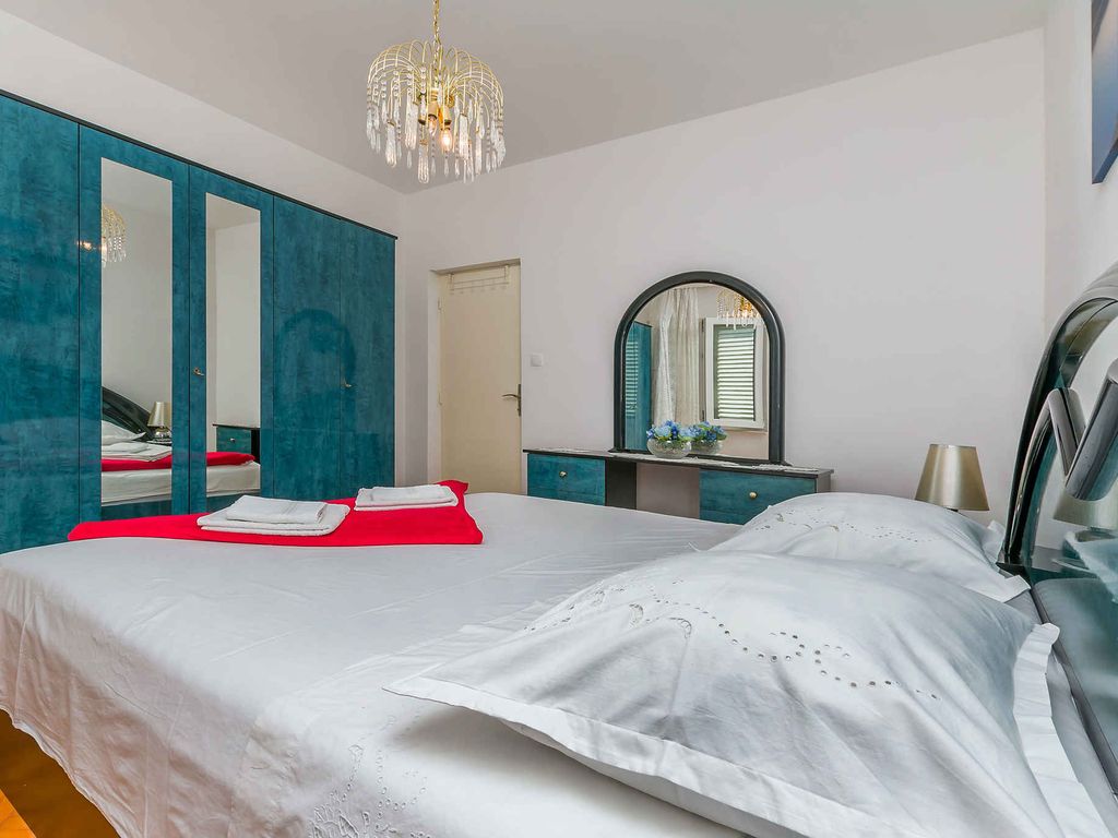 Ferienwohnung Klimaanlage und Blick auf das Meer