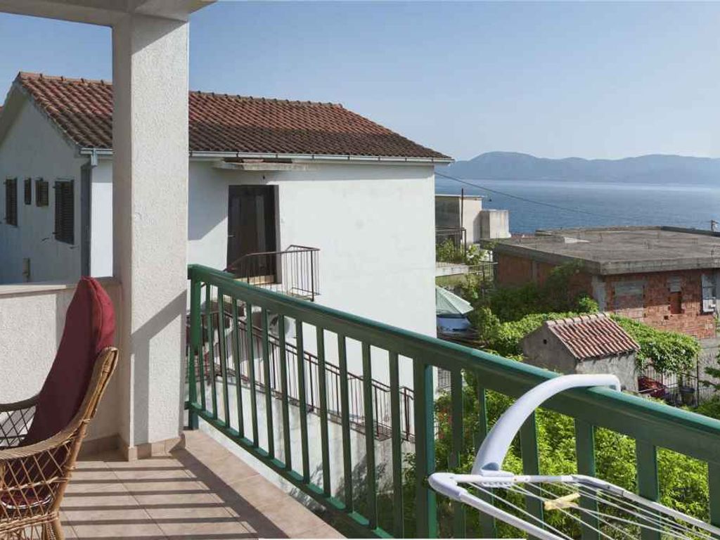 Studio mit Klimaanlage und Meerblick