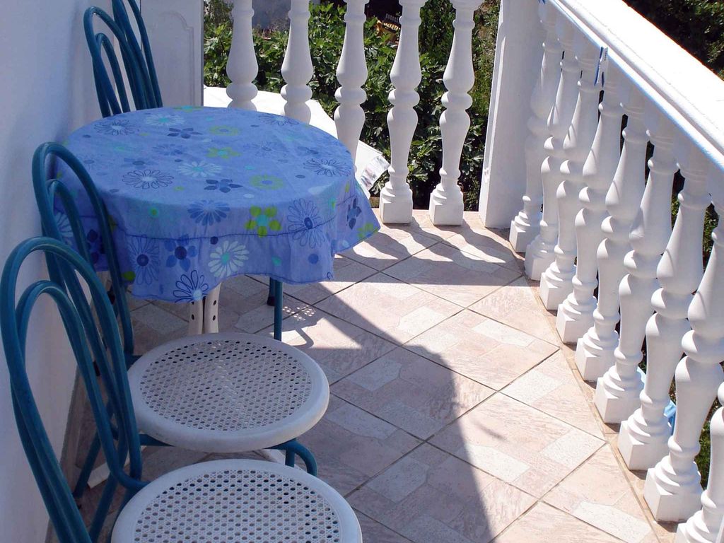Ferienwohnung mit Balkon und Meerblick
