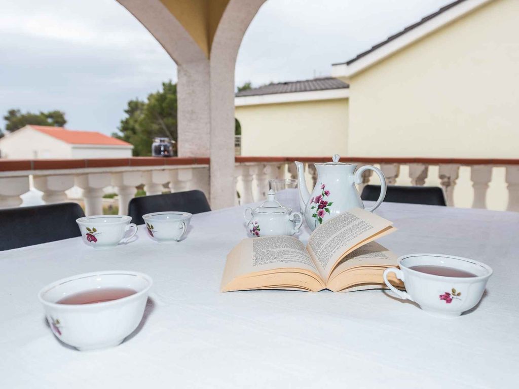 Ferienwohnung mit Klimaanlage und Balkon