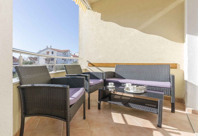 Ferienwohnung mit Balkon und Grill