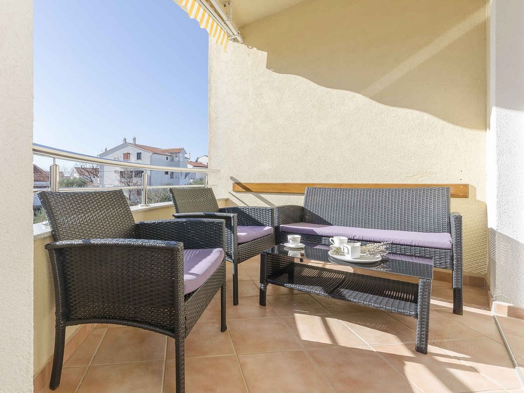 Ferienwohnung mit Balkon und Grill
