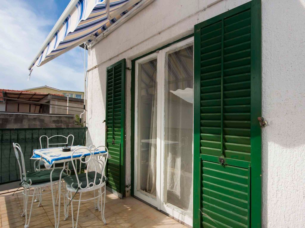 Studio-Apartment für 2+1 Personen mit eigenem Balkon und Gemeinschaftsgarten