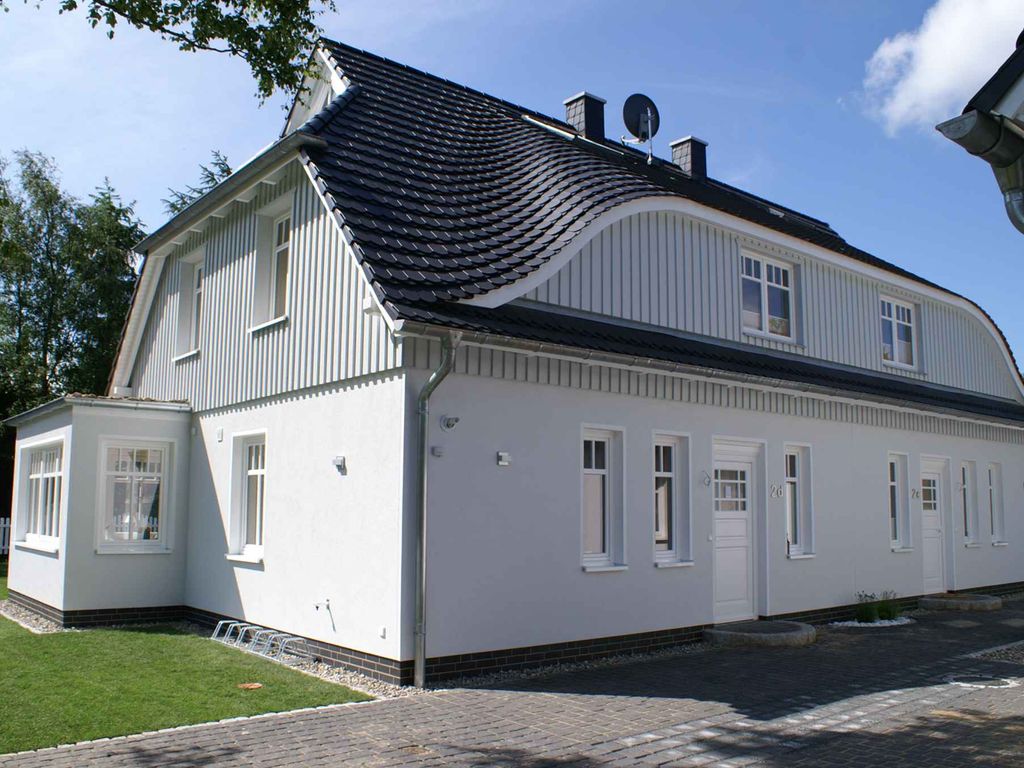 Ferienhaus mit WLAN und Parkplatz in Strandnähe