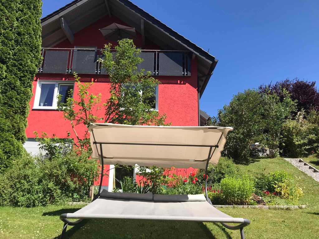 Ferienwohnung mit Tischfußball und Sonnenliegen