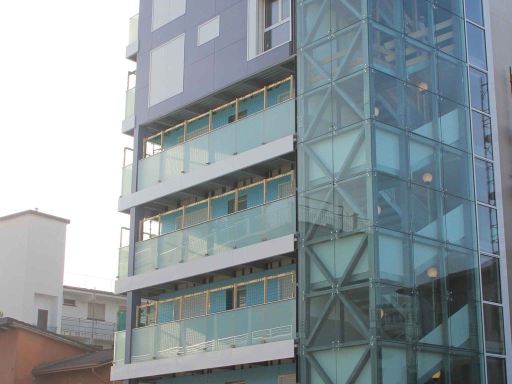 Ferienwohnung mit Klimaanlage und Balkon in Lignano