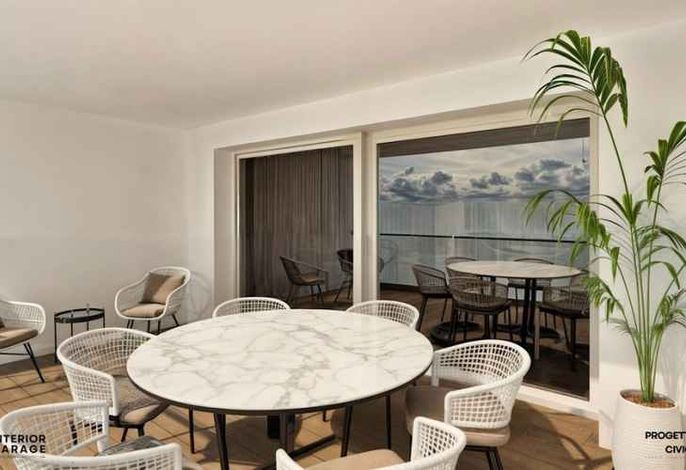 Ferienwohnung mit Klimaanlage und Balkon