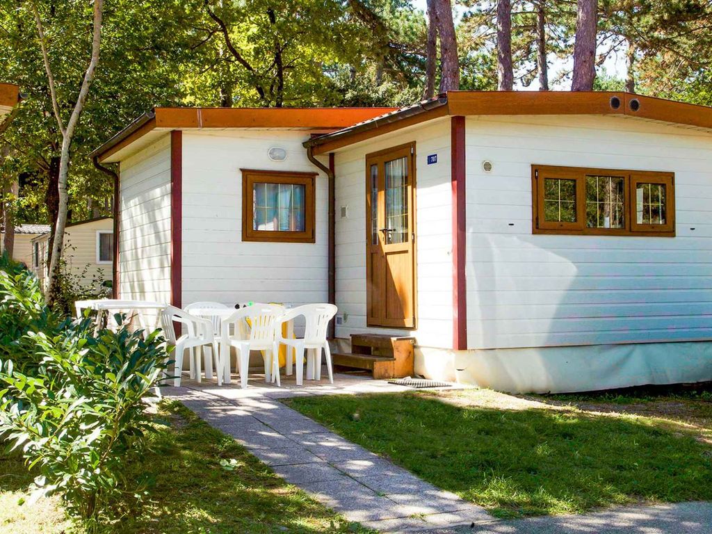 Mobilehome mit Balkon für 3 Personen