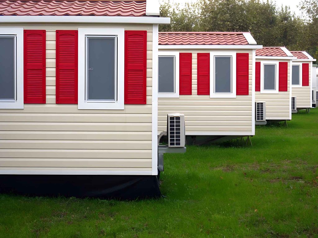 Mobilehome im Feriendorf Garda Village