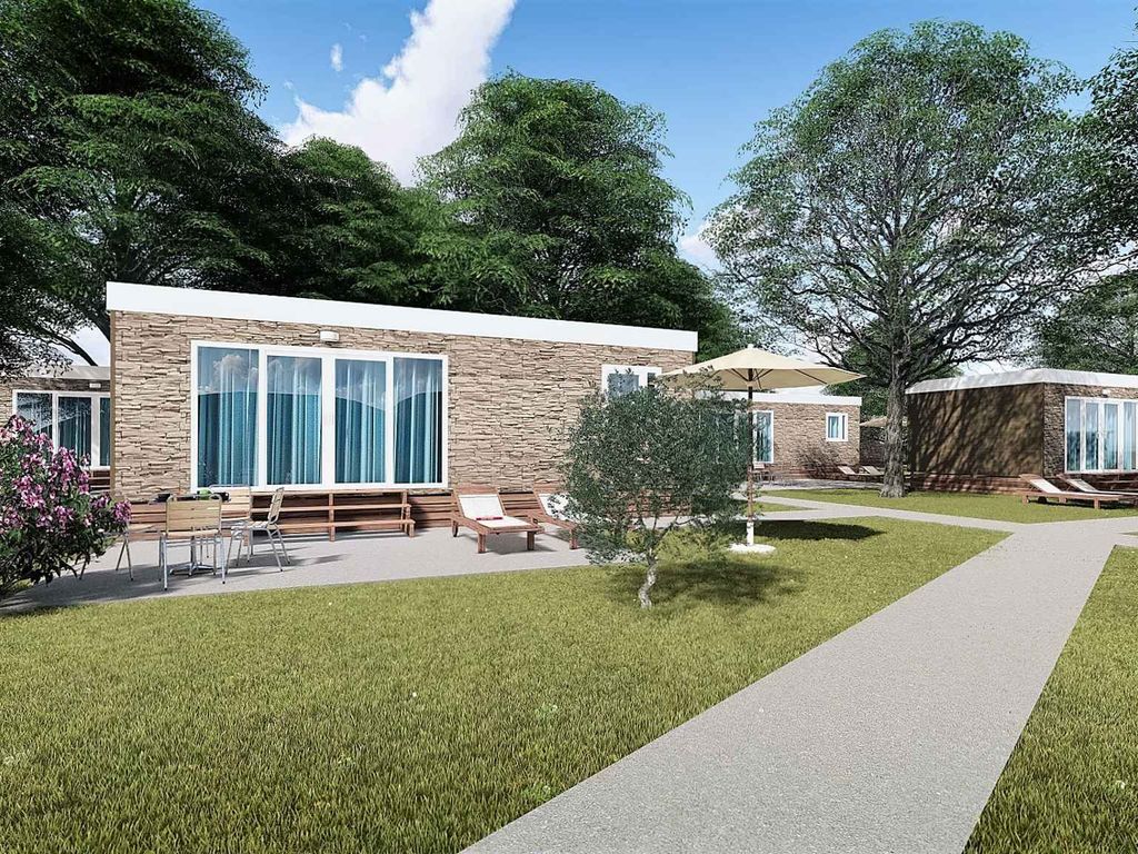 Mobilehome mit Pool und Klimaanlage