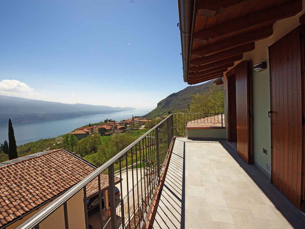Ferienwohnung mit Blick auf den Gardasee
