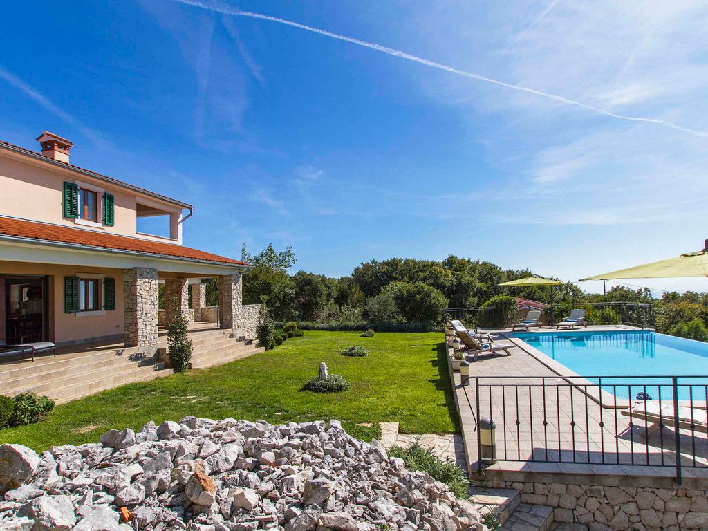 Ferienhaus mit Balkon für 3 Personen