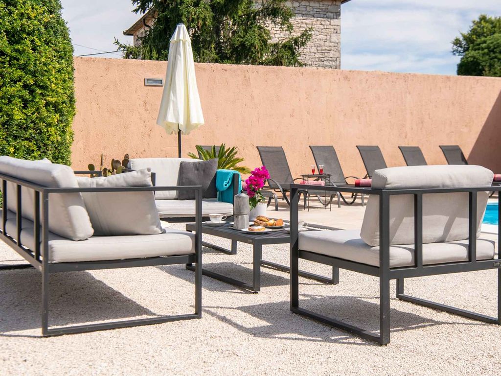 Ferienhaus mit Privatpool
