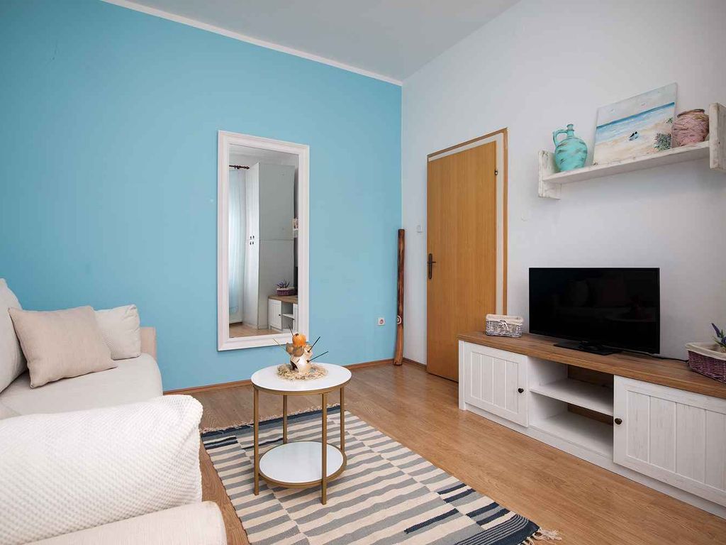 Ferienwohnung mit großer Terrasse in Strandnähe