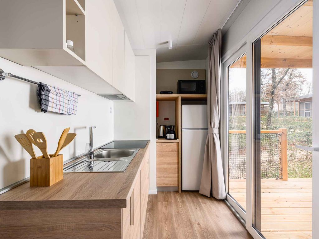 FerienHaus mit Terrasse und Klimaanlage