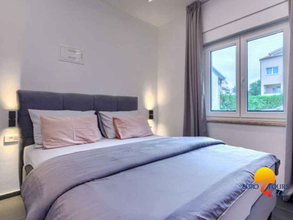 Ferienwohnung mit einer voll ausgestatteten Küche