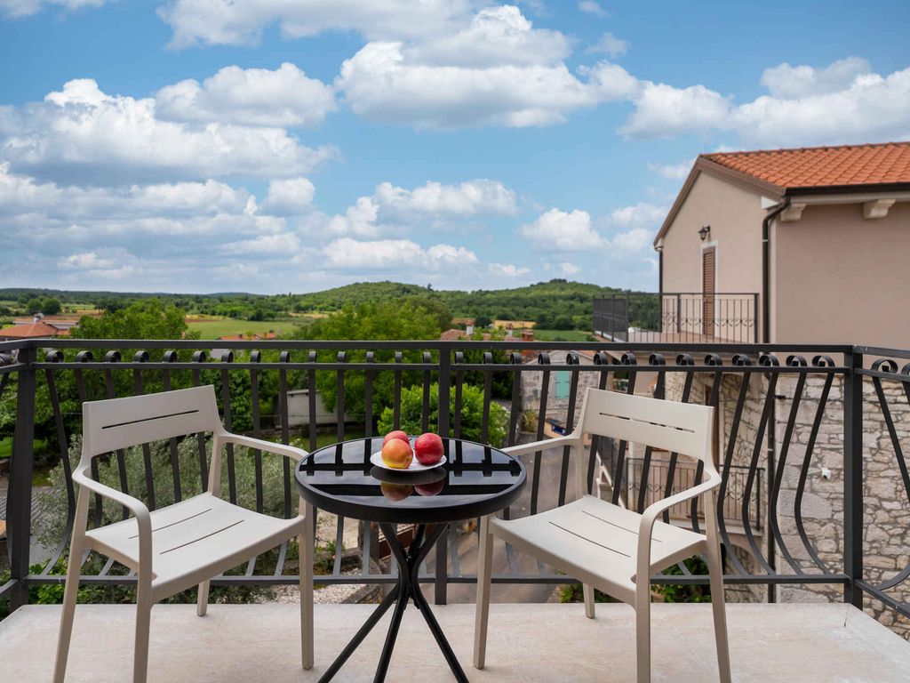 Ferienwohnung bei Porec mit wunderschönem Panoramablick