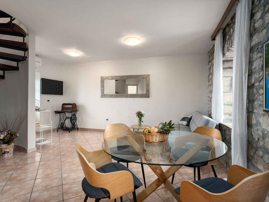 Ferienwohnung bei Porec mit wunderschönem Panoramablick