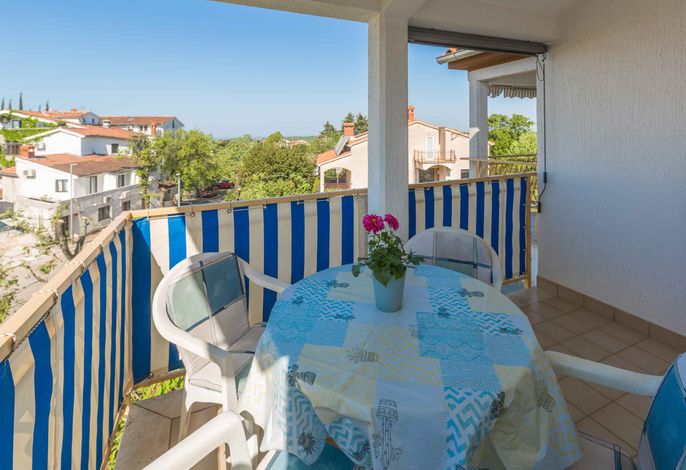 Ferienwohnung mit Terrasse und Klimaanlage
