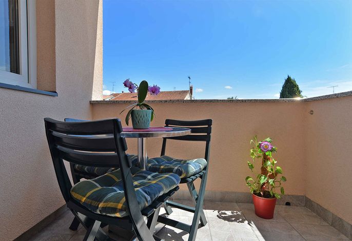 Ferienwohnung mit Klimaanlage und Balkon