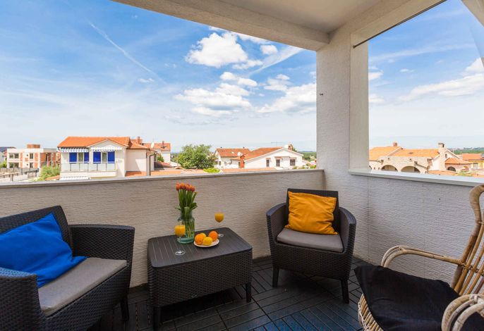Ferienwohnung mit Panoramameerblick