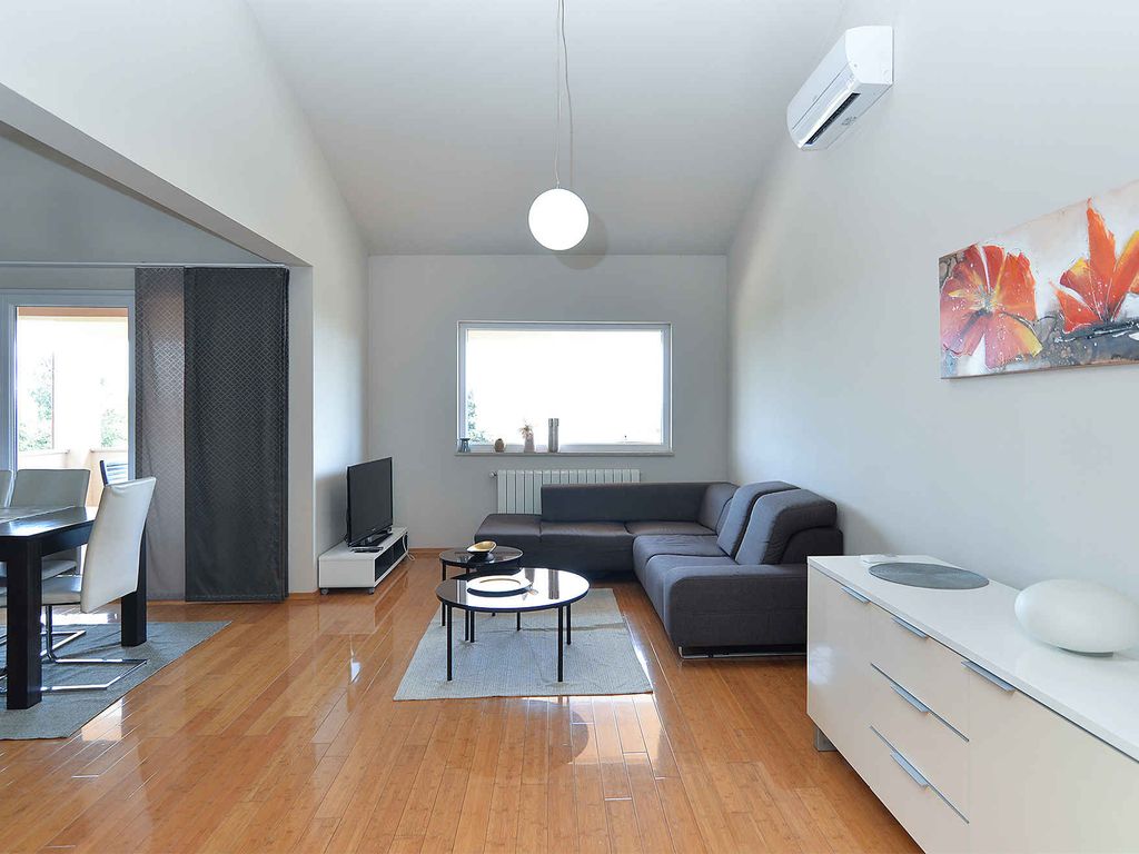 Ferienwohnung mit Meerblick und Klimaanlage