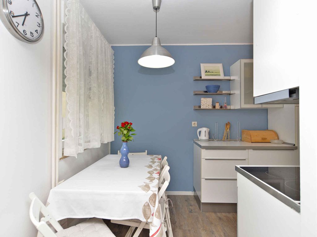Ferienwohnung im Stadtzentrum mit Meerblick