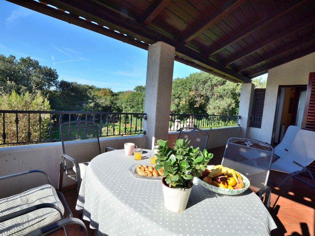 Ferienwohnung mit Klimaanlage und Terrasse in Pula