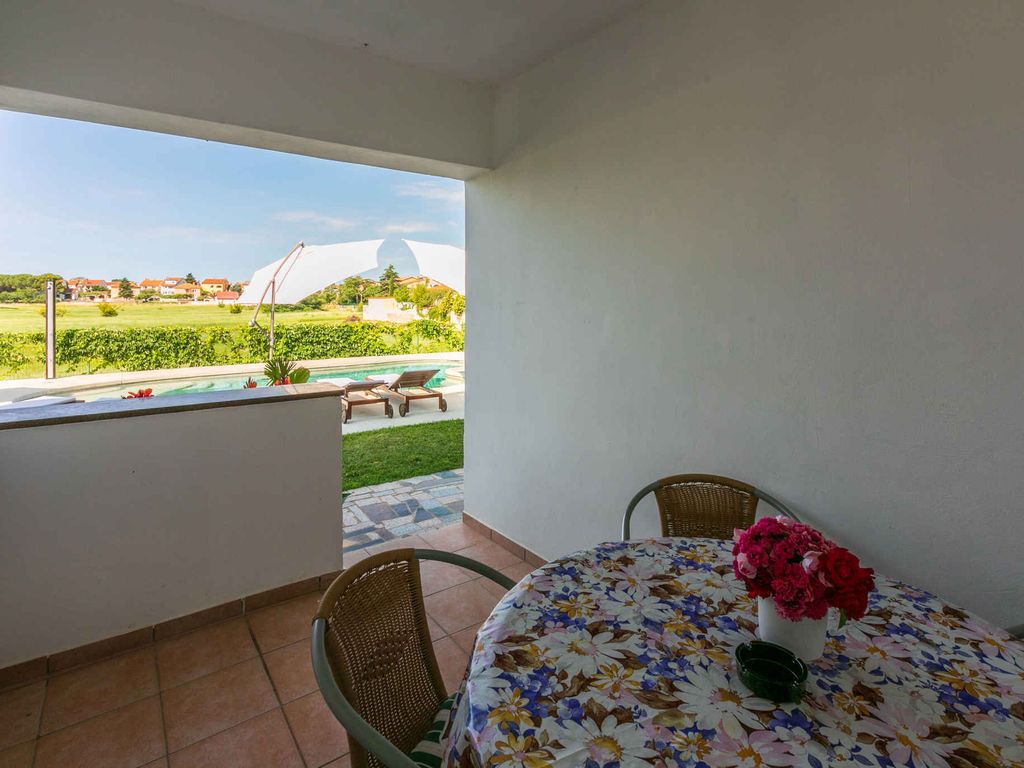 Ferienwohnung mit Pool und Grillmöglichkeit