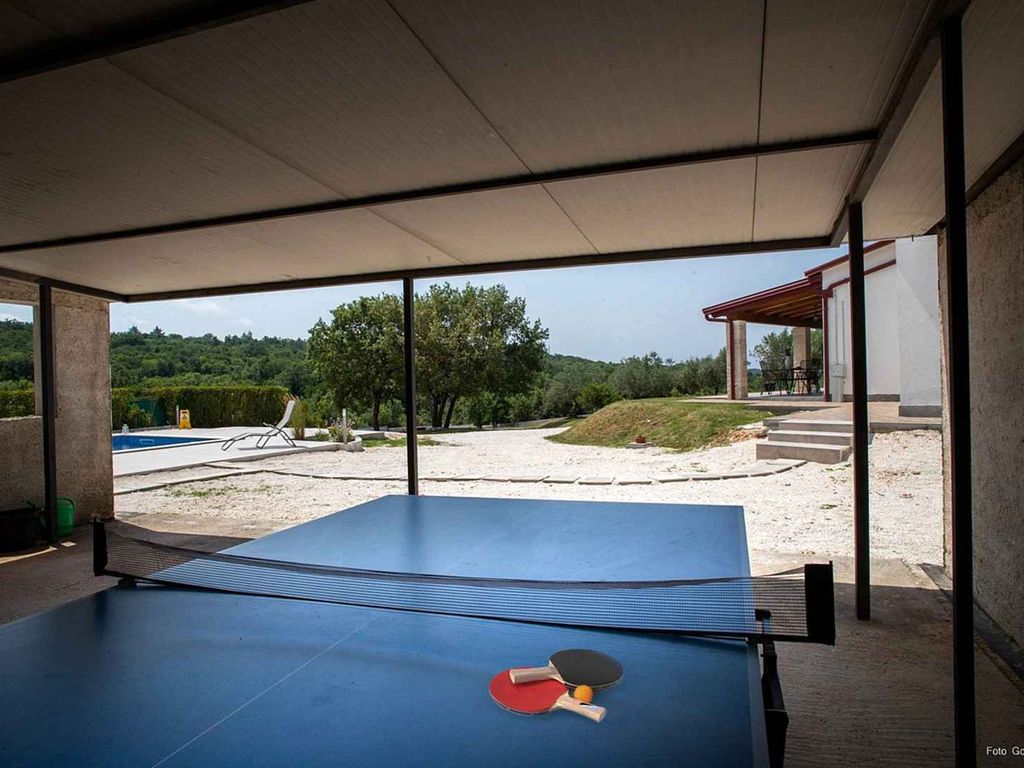 Ferienhaus mit Klimaanlage und Pool