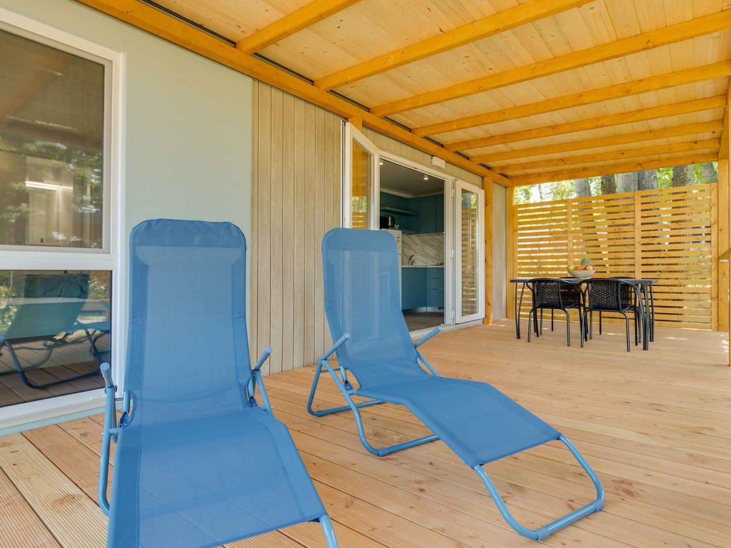 FerienHaus mit Terrasse und Klimaanlage