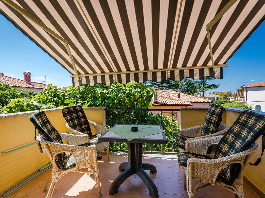 Ferienwohnung mit Klimaanlage und Terrasse in Umag