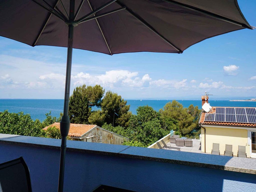 Ferienwohnung mit Balkon und Meerblick