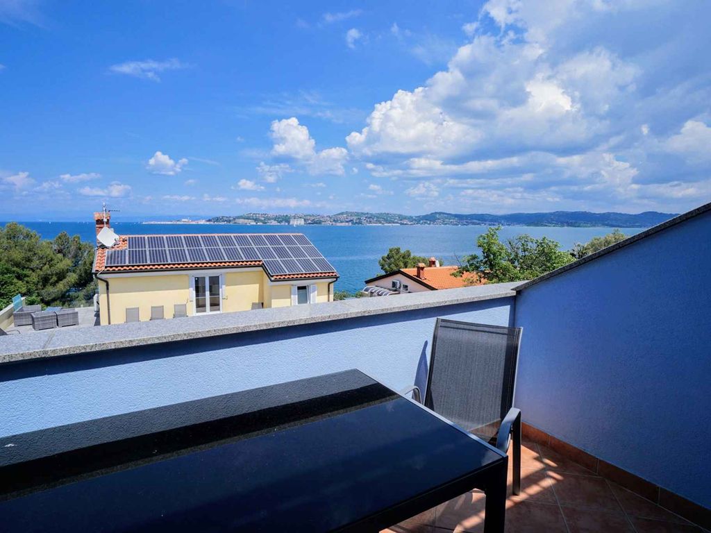 Ferienwohnung mit Balkon und Meerblick