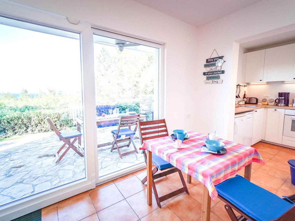 Ferienhaus mit Blick auf die Bucht von Piran