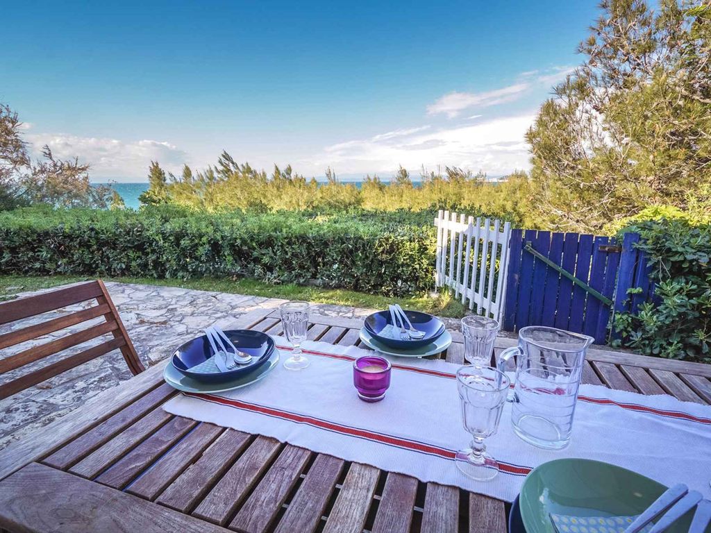 Ferienhaus mit Blick auf die Bucht von Piran