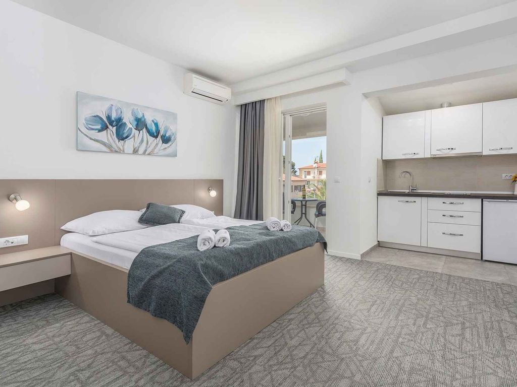 Modernes Studio-Apartment mit Frühstück in toller Lage in Rovinj