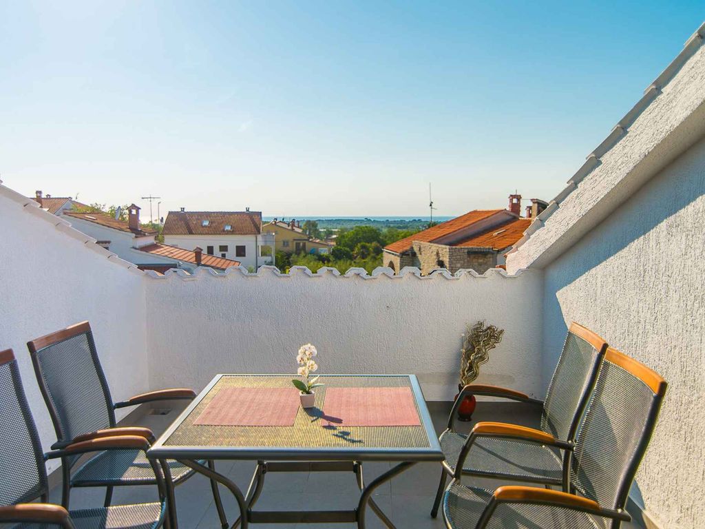 Ferienwohnung mit Terrasse und Panoramablick