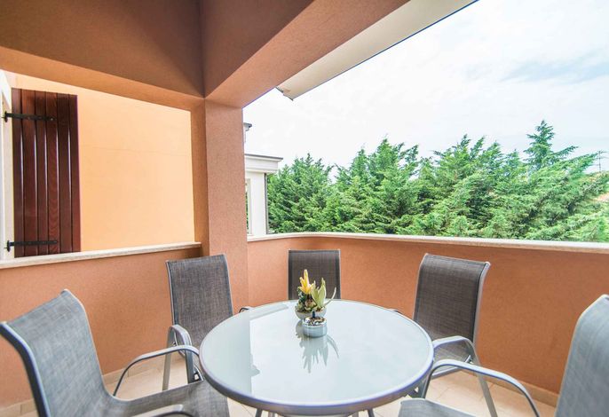Ferienwohnung mit Balkon