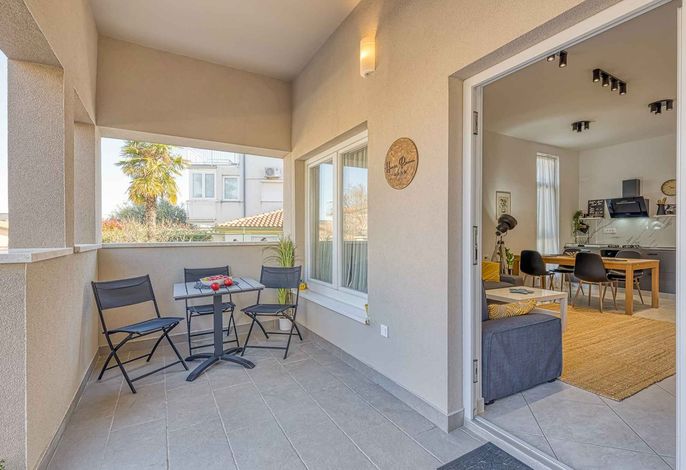Ferienwohnung mit Terrasse