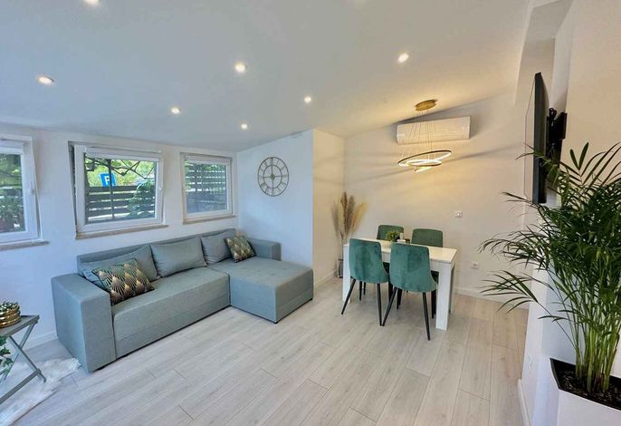 Ferienwohnung mit Klimaanlage und Terrasse