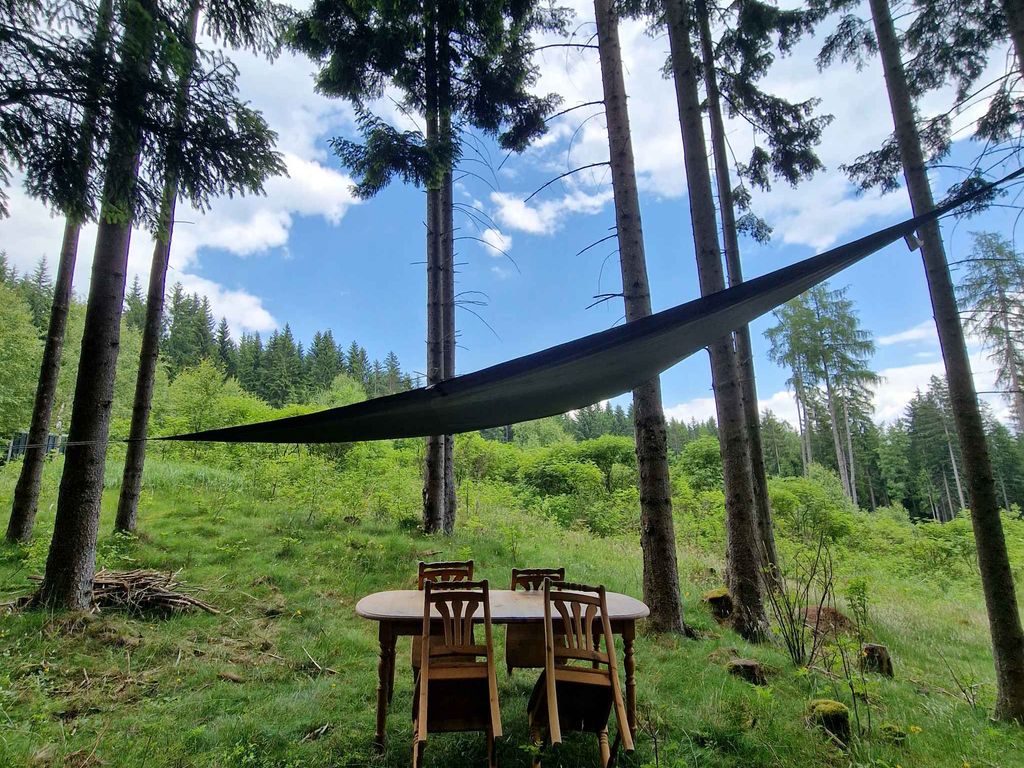 Ferienhaus in der Natur mit Whirlpool und Sauna, Hunde willkommen
