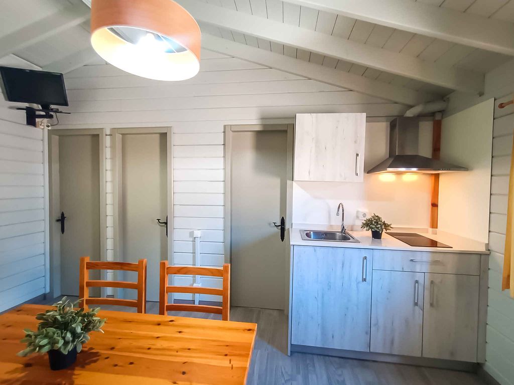 Bungalow mit Parkplatz