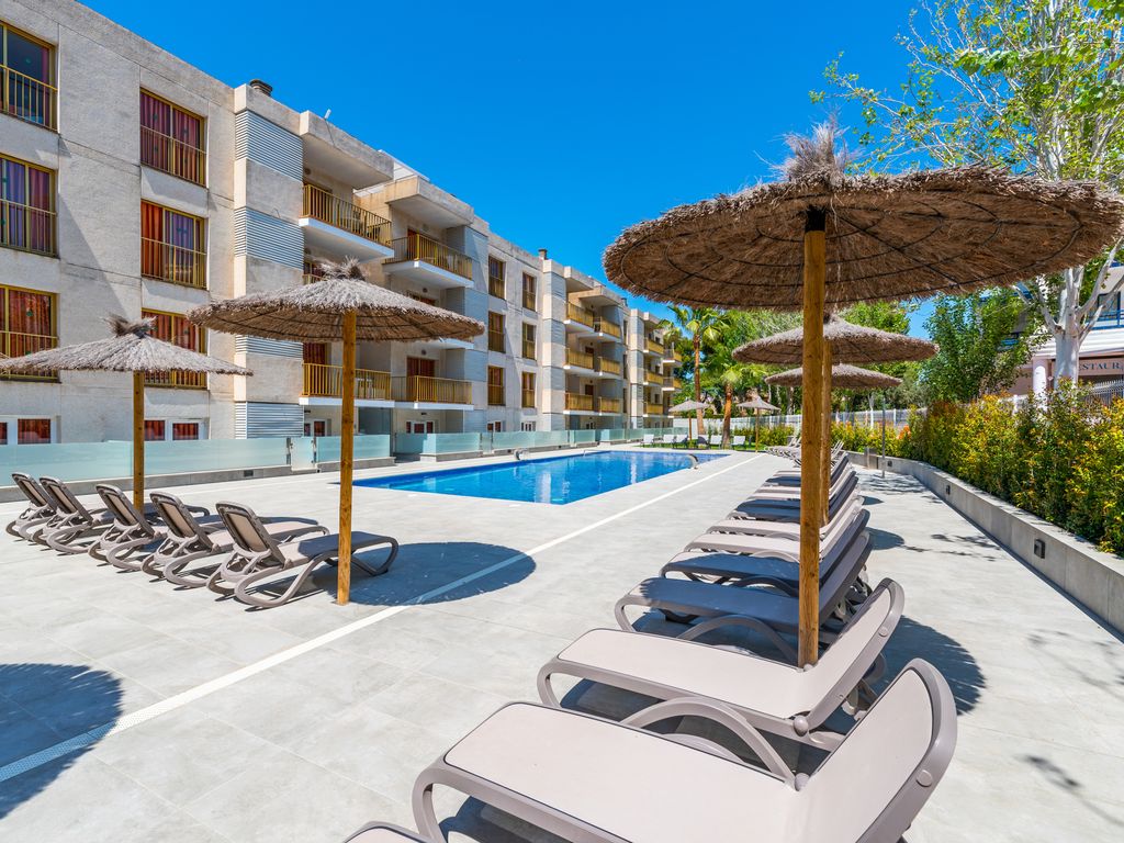 Hotelapartment mit Pool und Klimaanlage