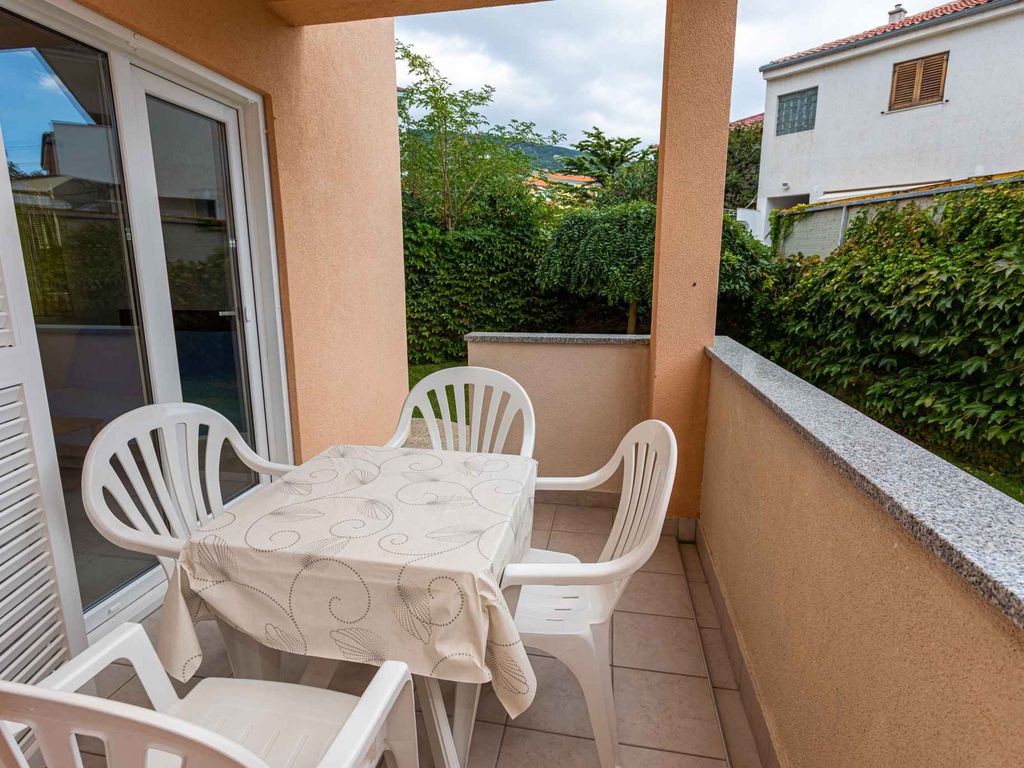 Ferienwohnung in Zentrumsnähe und direkt am Meer